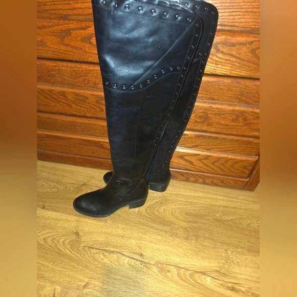 Black Vincent camuto boots - Picture 5 of 8